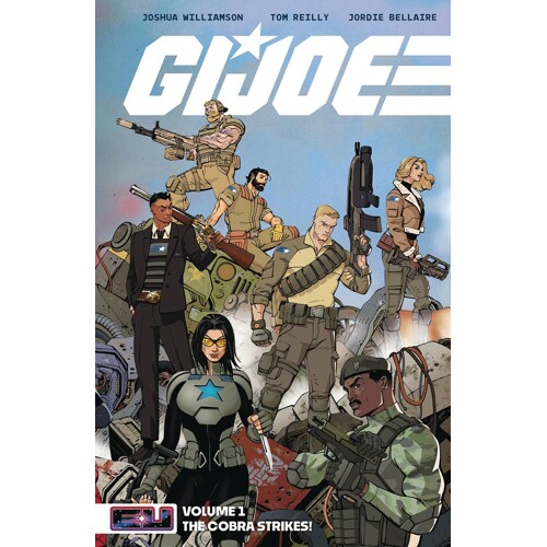 GI JOE TP VOL 01 THE COBRA STRIKES DM EXC TOM REILLY RED CVR - Joshua Williamson