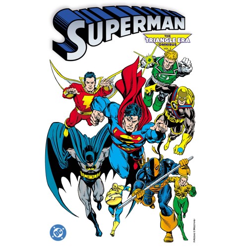 SUPERMAN THE TRIANGLE ERA OMNIBUS HC VOL 02 - DAN JURGENS, JERRY ORDWAY, LOUISE SIMONSON