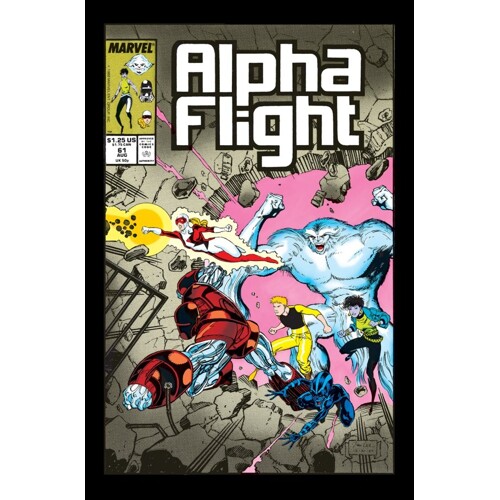 ALPHA FLIGHT BY MANTLO & LEE OMNIBUS HC JIM LEE CVR