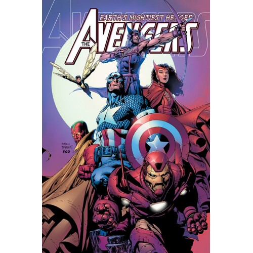 AVENGERS BY JOHNS & COIPEL OMNIBUS HC DAVID FINCH CVR - GEOFF JOHNS, CHUCK AUSTEN
