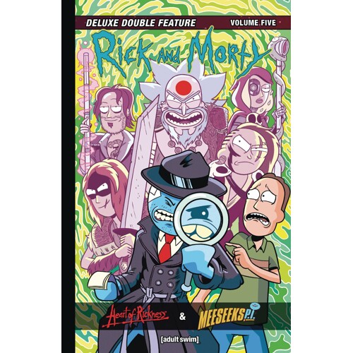 RICK AND MORTY DELUXE DOUBLE FEATURE HC VOL 05 (MR) - Michael Moreci, Fred C. Stresing