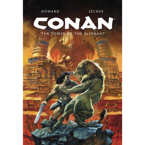 CONAN ILLUSTRATED THE TOWER OF THE ELEPHANT HC (MR) - Robert E. Howard