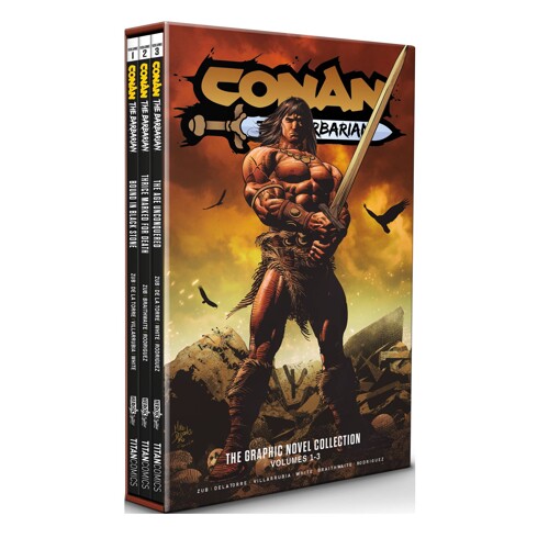CONAN THE BARBARIAN 1-3 SLIPCASE SET HC (MR) - Jim Zub