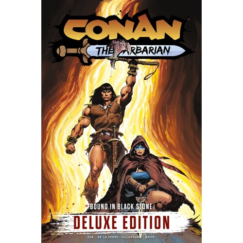 CONAN THE BARBARIAN HC VOL 01 BOUND IN BLACK STONE DLX ED - Jim Zub