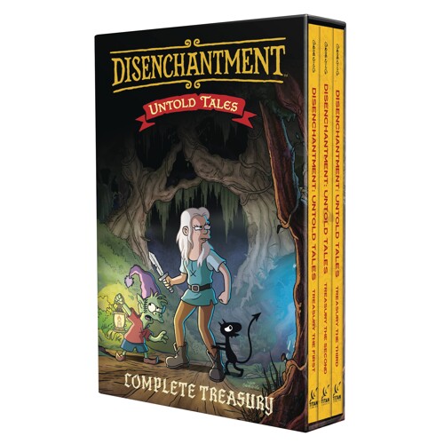 DISENCHANTMENT 1-3 SLIPCASE SET HC (MR) - Matt Groening