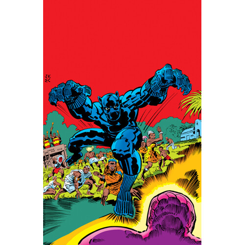 BLACK PANTHER REVENGE OF THE BLACK PANTHER HC OMNIBUS DM EXCL JACK KIRBY COVER - Jack Kirby