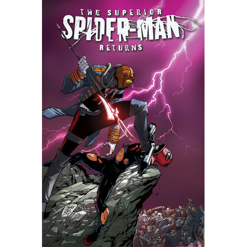 SUPERIOR SPIDER-MAN RETURNS HC OMNIBUS DM EXCL MIKE DEL MUNDO COVER - Christopher Yost