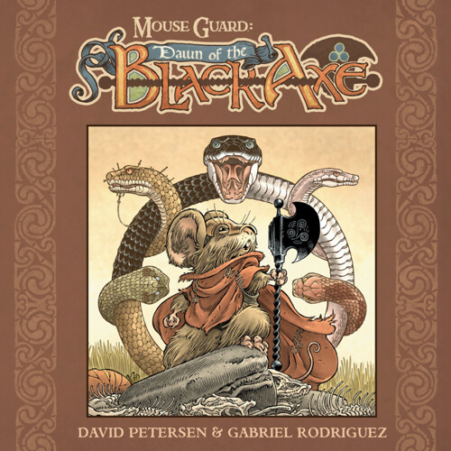 MOUSE GUARD DAWN OF THE BLACK AXE HC - David Petersen