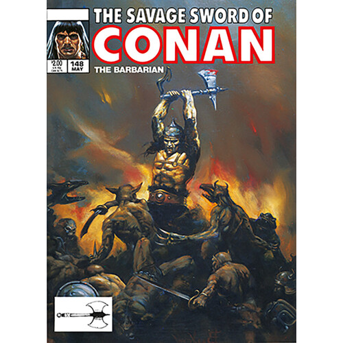 SAVAGE SWORD CONAN ORIGINAL COMICS OMNIBUS HC VOL 11 DM CVR - Chuck Dixon, Doug Moench, Don Kraar