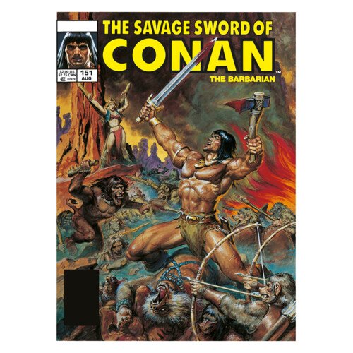 SAVAGE SWORD CONAN ORIGINAL COMICS OMNIBUS HC VOL 11 NOREM - Chuck Dixon, Doug Moench, Don Kraar