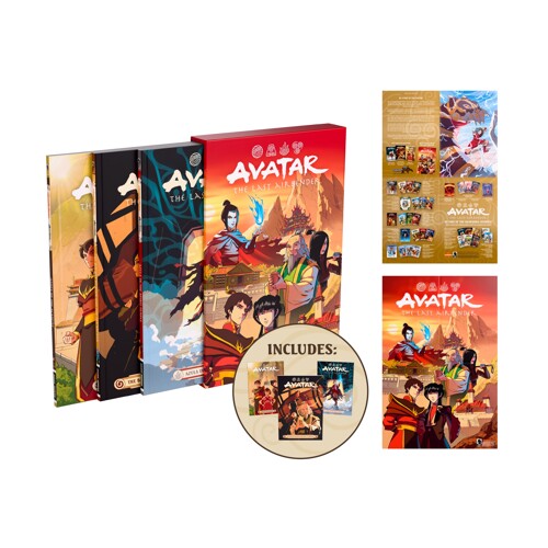 AVATAR LAST AIRBENDER FIRE AND FAMILY TREASURY BOX SET