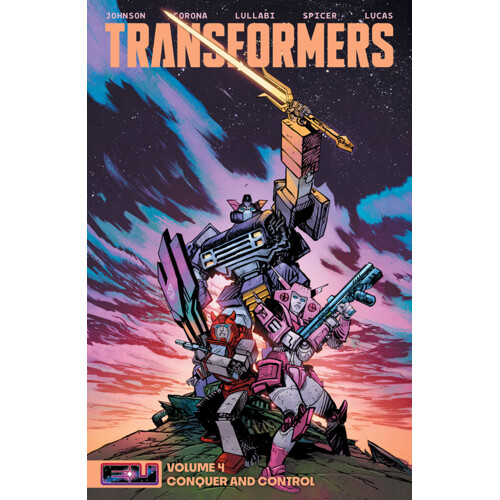 TRANSFORMERS TP VOL 04 DM EXC DW JOHNSON SWORD CVR - Daniel Warren Johnson