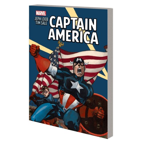 JEPH LOEB & TIM SALE CAPTAIN AMERICA TP - JEPH LOEB 