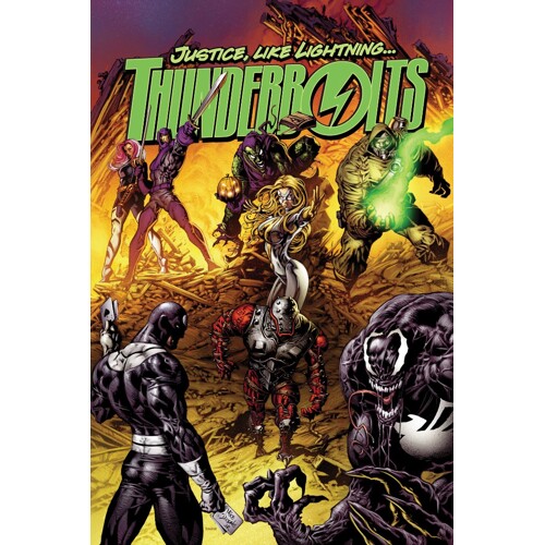 THUNDERBOLTS DARK REIGN OMNIBUS HC CVR B DIRECT MARKET EXCLUSIVE MIKE DEODATO JR. - Andy Diggle Warren Ellis