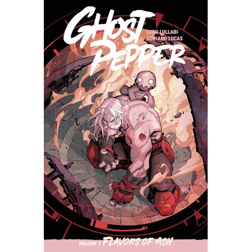 GHOST PEPPER TP VOL 1 FLAVORS OF ASH DIRECT MARKET EXCLUSIVE JOE MADUREIRA CVR - Ludo Lullabi