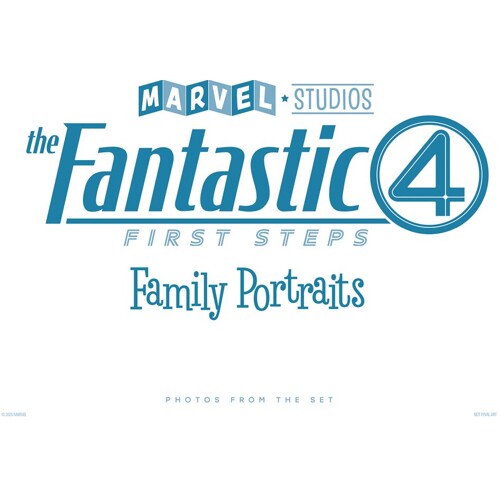 MARVEL STUDIOS' THE FANTASTIC FOUR: FIRST STEPS HC FAMILY PORTRAITS - PHOTOS FROM THE SET - Jess Harrold