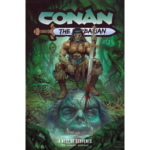 CONAN THE BARBARIAN TP VOL 06 A NEST OF SERPENTS DIRECT MARKET EDITION GREG STAPLES CVR (MR) - Jim Zub