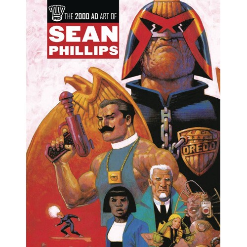 2000 AD ART OF SEAN PHILLIPS HC - Sean Phillips