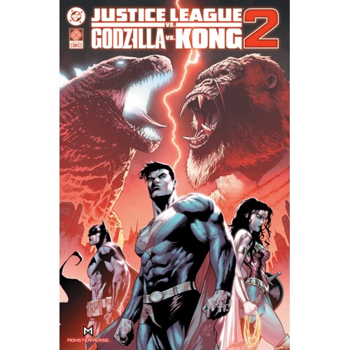 JUSTICE LEAGUE VS GODZILLA VS KONG 2 HC - Brian Buccellato