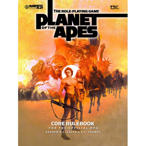 PLANET OF THE APES RPG CORE RULEBOOK HC - Andrew E.C. Gaska, E.L. Thomas