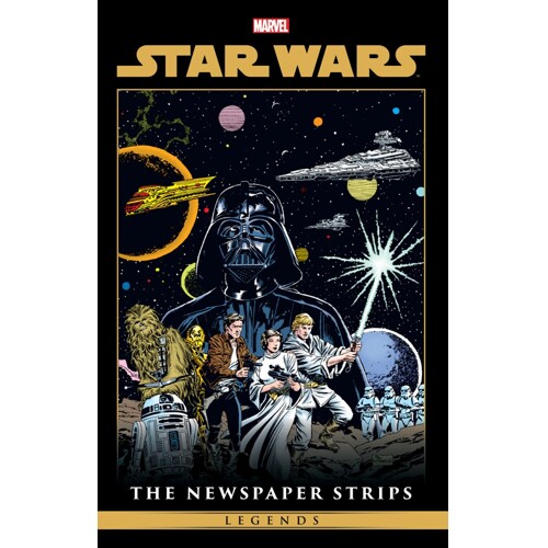 STAR WARS LEGENDS: THE NEWSPAPER STRIPS HC OMNIBUS CVR A AL WILLIAMSON EARLY ADVENTURES COVER - Russ Manning