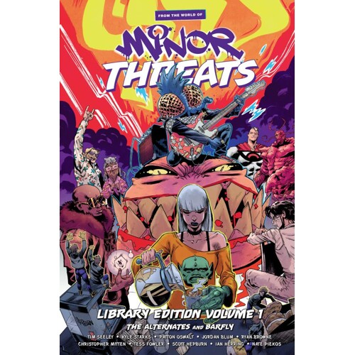 FROM THE WORLD OF MINOR THREATS LIBRARY EDITION HC VOL 01 - Patton Oswalt