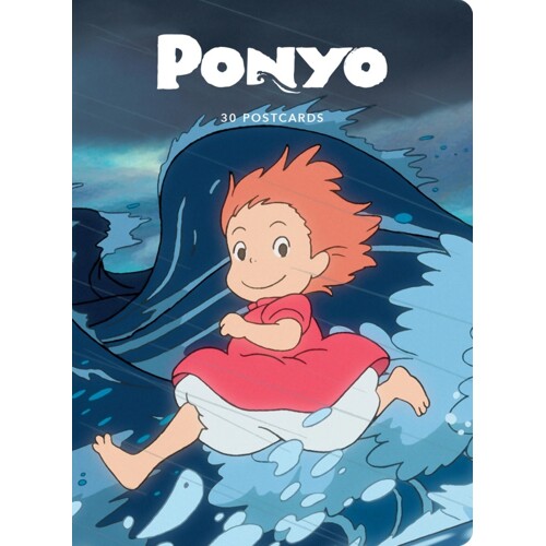STUDIO GHIBLI PONYO 30 POSTCARDS - Studio Ghibli