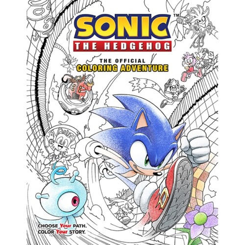 SONIC THE HEDGEHOG TP THE OFFICIAL COLORING ADVENTURE