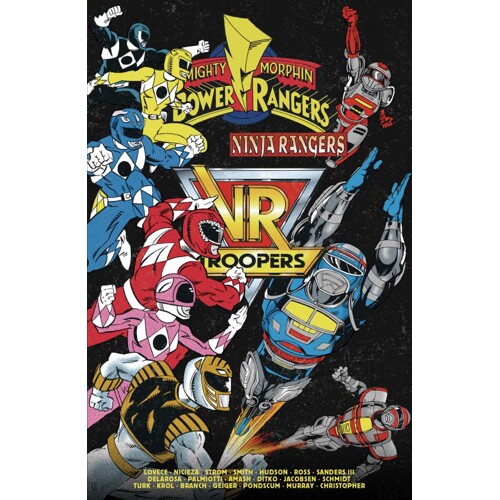VR TROOPERS/POWER RANGERS FLIPBOOK FACSIMILE EDITION TP - Fabian Nicieza
