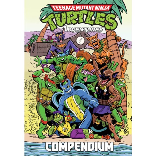TEENAGE MUTANT NINJA TURTLES ADVENTURES COMPENDIUM TP VOL 02 HC - Dean Clarrain