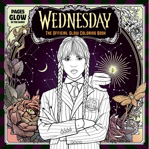 WEDNESDAY OFFICIAL GLOW COLORING BOOK - Random House