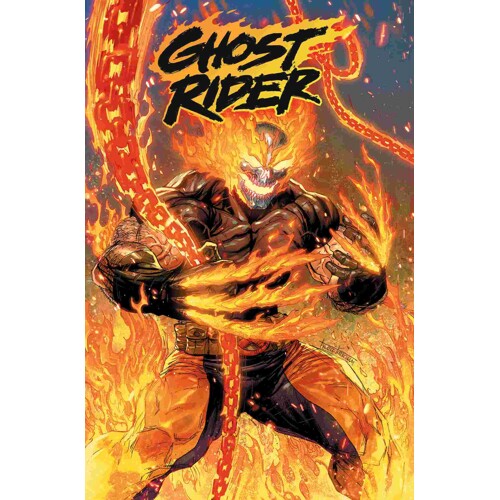 GHOST RIDER BY BENJAMIN PERCY OMNIBUS HC CVR B RYAN STEGMAN DIRECT MARKET EXCLUSIVE - Benjamin Percy