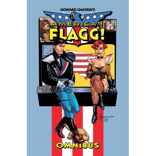 HOWARD CHAYKINS AMERICAN FLAGG OMNIBUS HC (MR) - Howard Chaykin