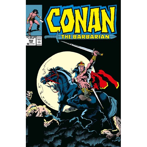 CONAN THE BARBARIAN THE ORIGINAL COMICS OMNIBUS VOL 08 DIRECT MARKET EDITION ARMANDO GIL CVR (MR) - Florent Maudoux