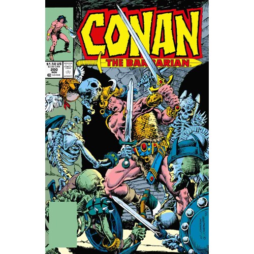 CONAN THE BARBARIAN THE ORIGINAL COMICS OMNIBUS VOL 08 REGULAR EDITION W JOHNSON & GEOFF ISHERWOOD (MR) - Christopher J. Priest