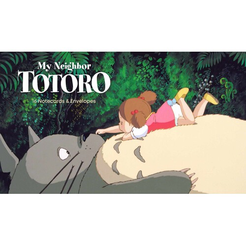 STUDIO GHIBLI MY NEIGHBOR TOTORO NOTECARDS 16 NOTECARDS & ENVELOPES - Nadine Takvorian
