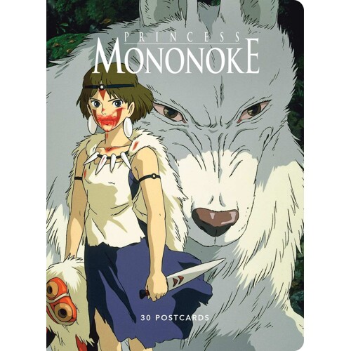STUDIO GHIBLI PRINCESS MONONOKE 30 POSTCARDS - Studio Ghibli