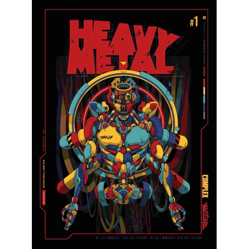 HEAVY METAL MAGAZINE #1 HC LIMITED EDITION (MR) - Gregory Maguire