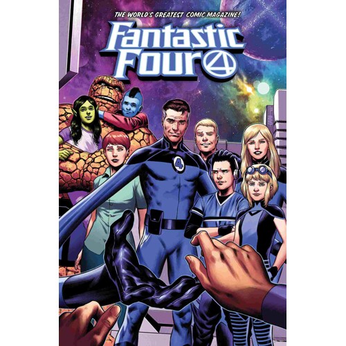 FANTASTIC FOUR BY DAN SLOTT HC OMNIBUS VOL 02 CVR B CAFU DIRECT MARKET EXCLUSIVE COVER - Dan Slott
