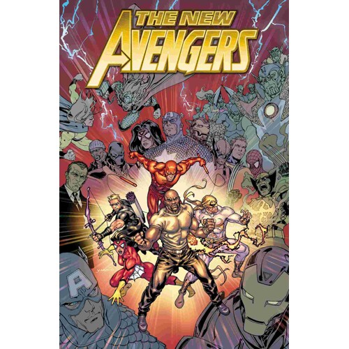 NEW AVENGERS OMNIBUS HC VOL 03 CVR B DAVID YARDIN DIRECT MARKET EXCLUSIVE COVER - Brian Michael Bendis