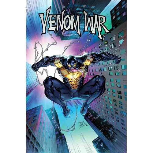 VENOM WAR OMNIBUS HC CVR B CARLOS GOMEZ DIRECT MARKET EXCLUSIVE COVER - Al Ewing