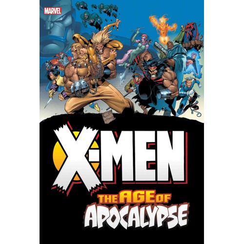 X-MEN: AGE OF APOCALYPSE OMNIBUS HC CVR B JOE MADUREIRA DIRECT MARKET EXCLUSIVE COVER - Jeph Loeb