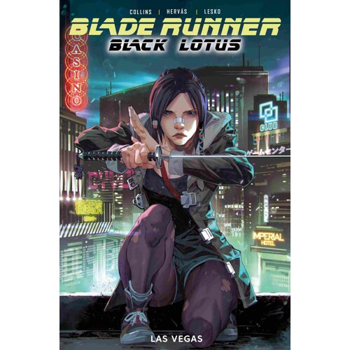 BLADE RUNNER BLACK LOTUS LAS VEGAS TP VOL 01 DIRECT MARKET EDITION KAEL NGU CVR - Nancy A. Collins