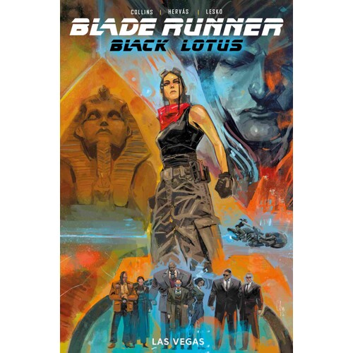 BLADE RUNNER BLACK LOTUS LAS VEGAS TP VOL 01 REGULAR EDITION JESUS HERVAS - Nancy A. Collins