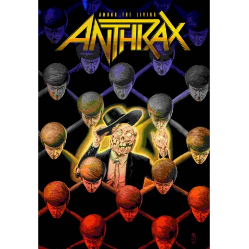ANTHRAX HC AMONG THE LIVING - Various