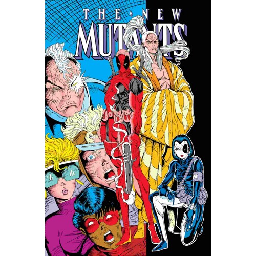NEW MUTANTS OMNIBUS HC VOL 04 CVR B ROB LIEFELD DEADPOOL DIRECT MARKET EXCLUSIVE - Louise Simonson