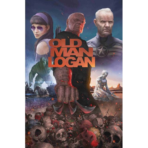 WOLVERINE: OLD MAN LOGAN OMNIBUS HC VOL 01 CVR B RAHZZAH DIRECT MARKET EXCLUSIVE - Mark Millar