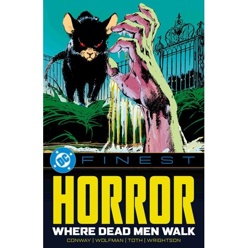 DC FINEST HORROR WHERE DEAD MEN WALK TP - Various