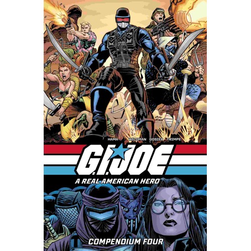 GI JOE A REAL AMERICAN HERO COMPENDIUM TP VOL 04 CVR A ANDY KUBERT & LAURA MARTIN CVR - Larry Hama