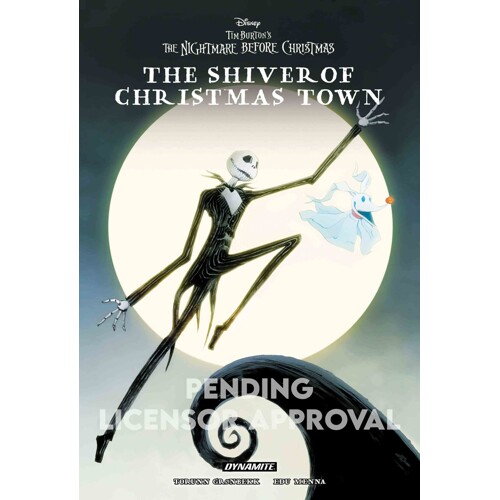 DISNEY TIM BURTONS THE NIGHTMARE BEFORE CHRISTMAS THE SHIVER OF CHRISTMAS TOWN HC - Torun Gronbekk